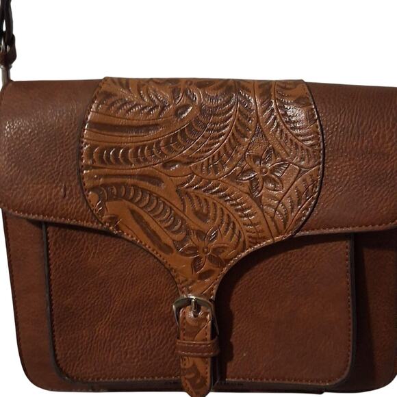 Rein bridle western tooled - Picture 1 of 8